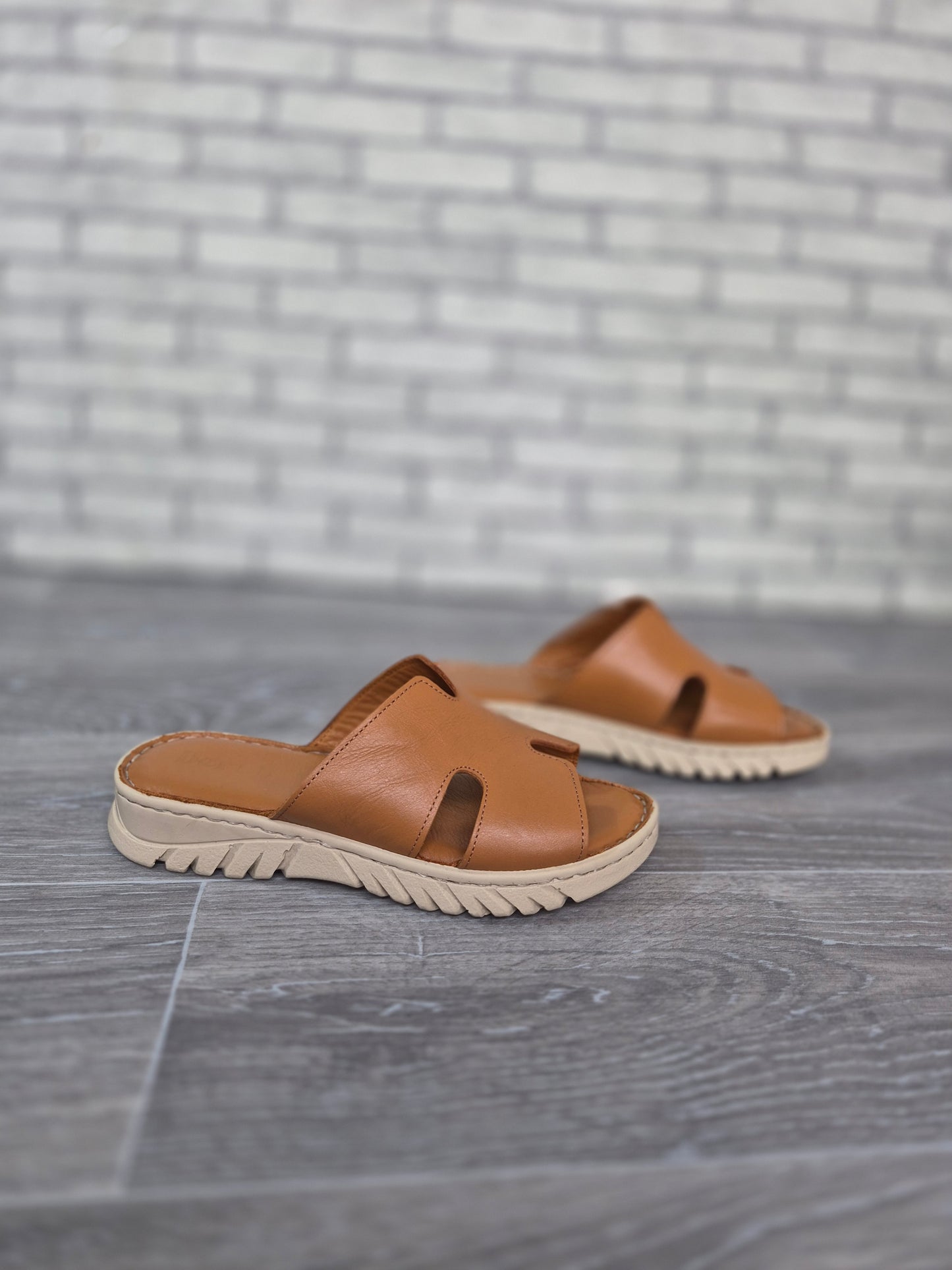 Taba ortopedik taban (Hermes Model) kadın terlik
