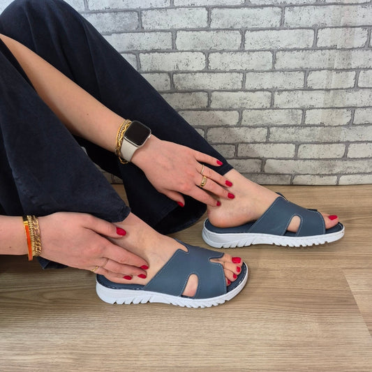 Koton (Hermes Model)Ortopedik Tabanlı Kadın terlik